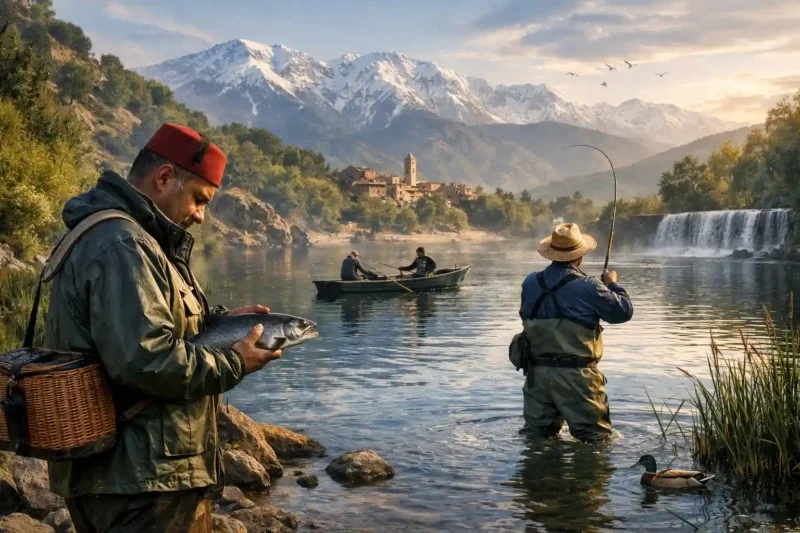 Marruecos regula la pesca continental para combatir el cambio climático.