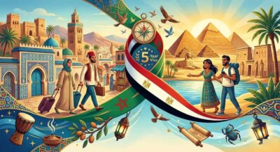 Egipto concede visados ​​de entrada múltiple a los marroquíes.