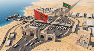 الطريق المغربي الموريتاني