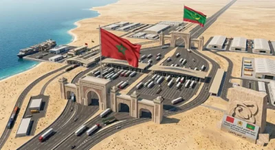 الطريق المغربي الموريتاني