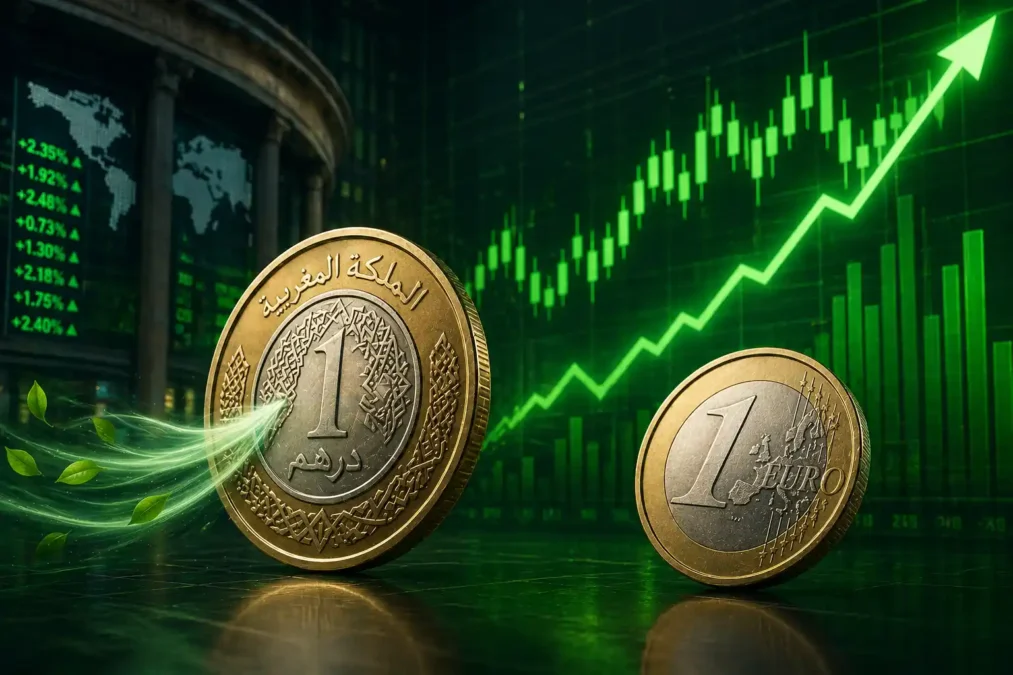 الدرهم يتنفس أمام الأورو والبورصة تكتسي باللون الأخضر