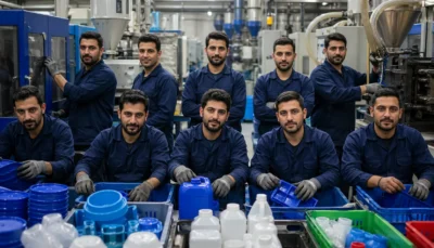 عمال بلاستيك.