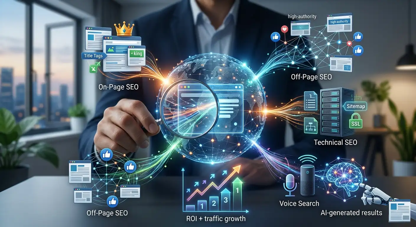 تحسين محركات البحث (SEO)