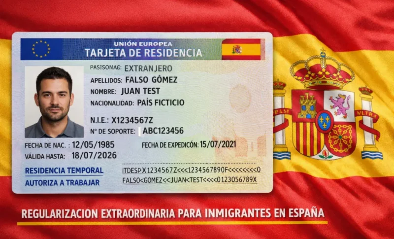 Regularización excepcional de migrantes en España 2026