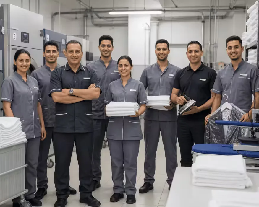 مطلوب إطار و 7 عمال بقسم المصبنة بمدينة المضيق 1 ouvriers service buanderie