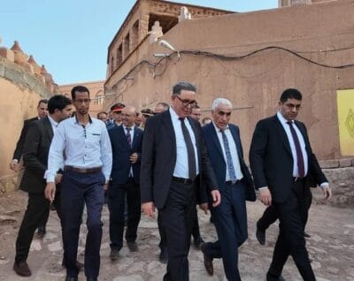 ورزازات تعزز مكانتها العالمية انطلاق أشغال المدينة السينمائية باستثمار 240 مليون درهم 2 انطلاق أشغال المدينة السينمائية