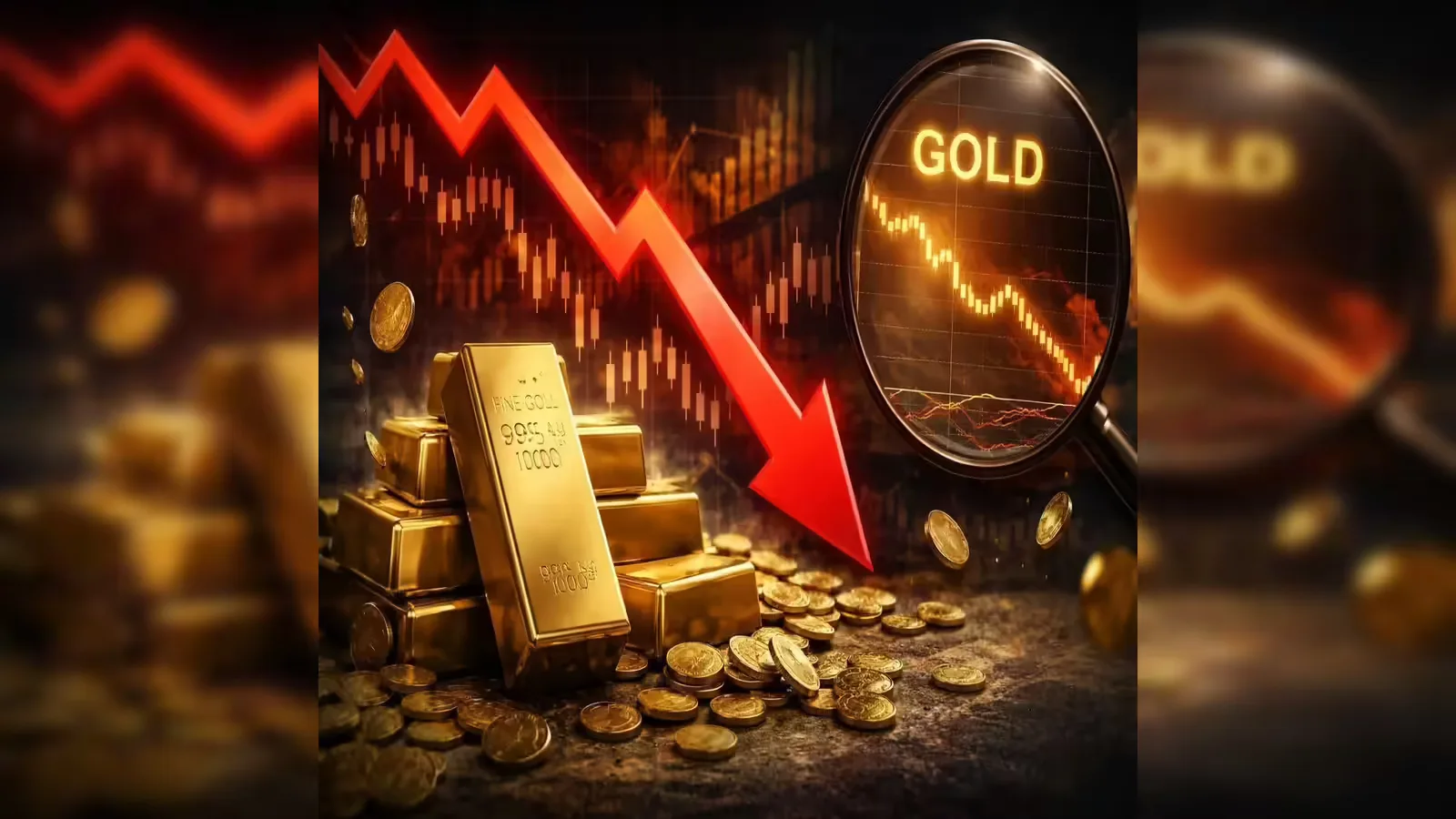 الذهب يهبط بأكثر من 2% والدولار يرتفع عقب قرار الفيدرالي تثبيت الفائدة 1 الذهب يهبط بأكثر من 2%
