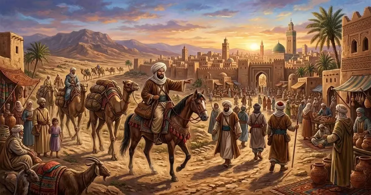 ابن بطوطة شاهد عيان على العالم في القرن الرابع عشر 16 ابن بطوطة