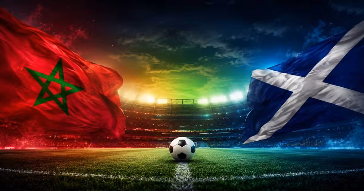 المغرب أمام اسكتلندا مواجهة حاسمة بعد التعادل مع البرازيل 1 المغرب أمام اسكتلندا