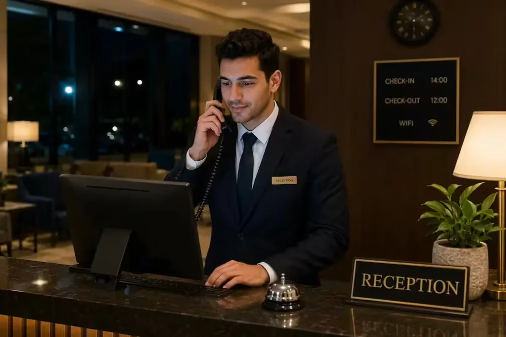 مطلوب موظف استقبال بمدينة الحسيمة 12 requis 1 receptionniste ville al hoceima