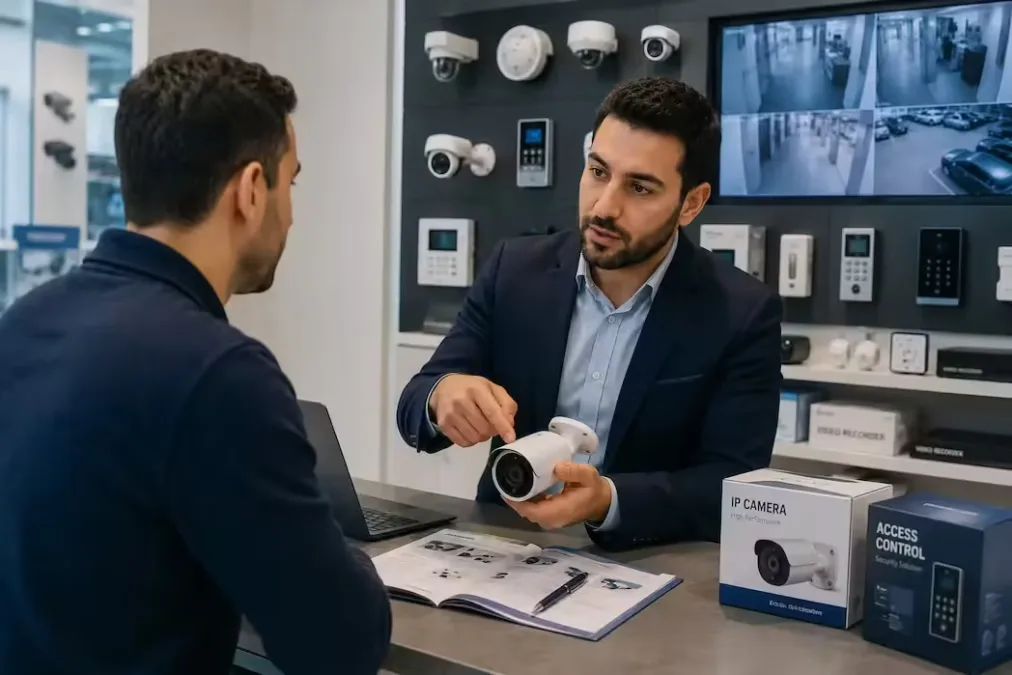 مطلوب بائع معدات الأمان الإلكترونية بمدينة طنجة 9 requis 1 vendeur materiel securite electronique ville tanger