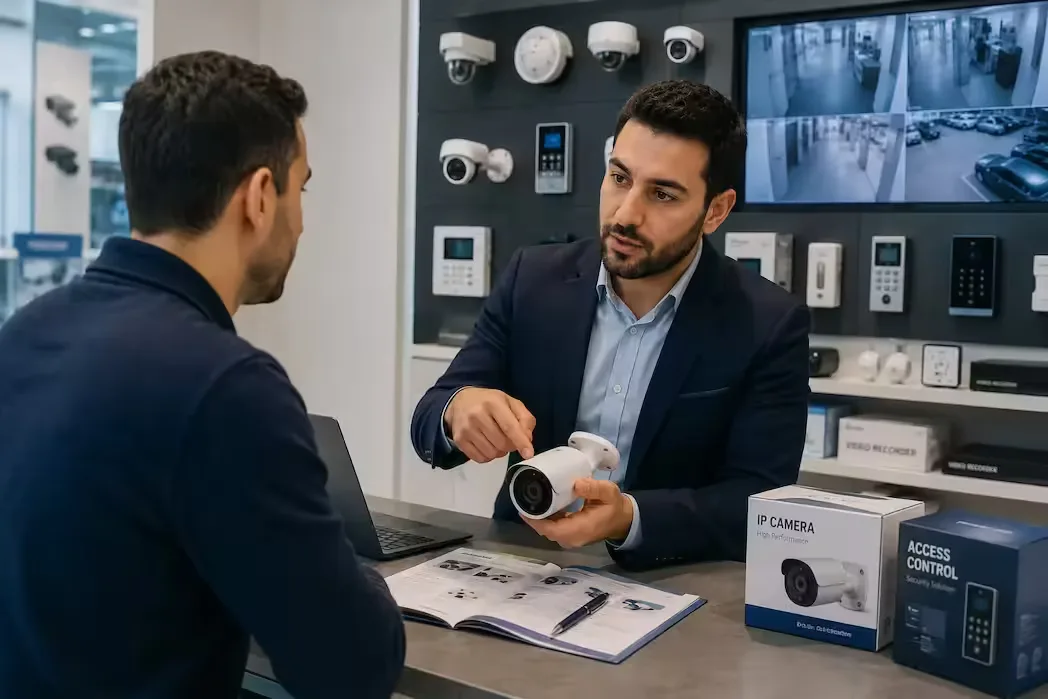 مطلوب بائع معدات الأمان الإلكترونية بمدينة طنجة 1 requis 1 vendeur materiel securite electronique ville tanger