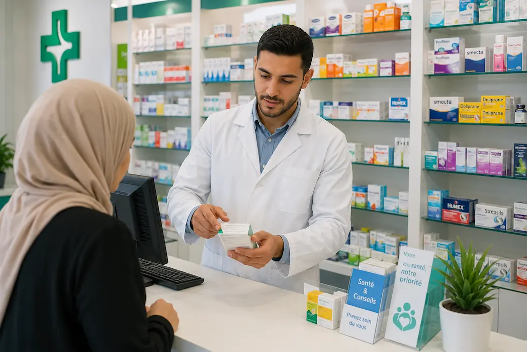 مطلوب مساعد صيدلي بمدينة القصر الكبير (إقليم العرائش) 1 requis 8 agents pharmacie bac plus 3 ville al hoceima
