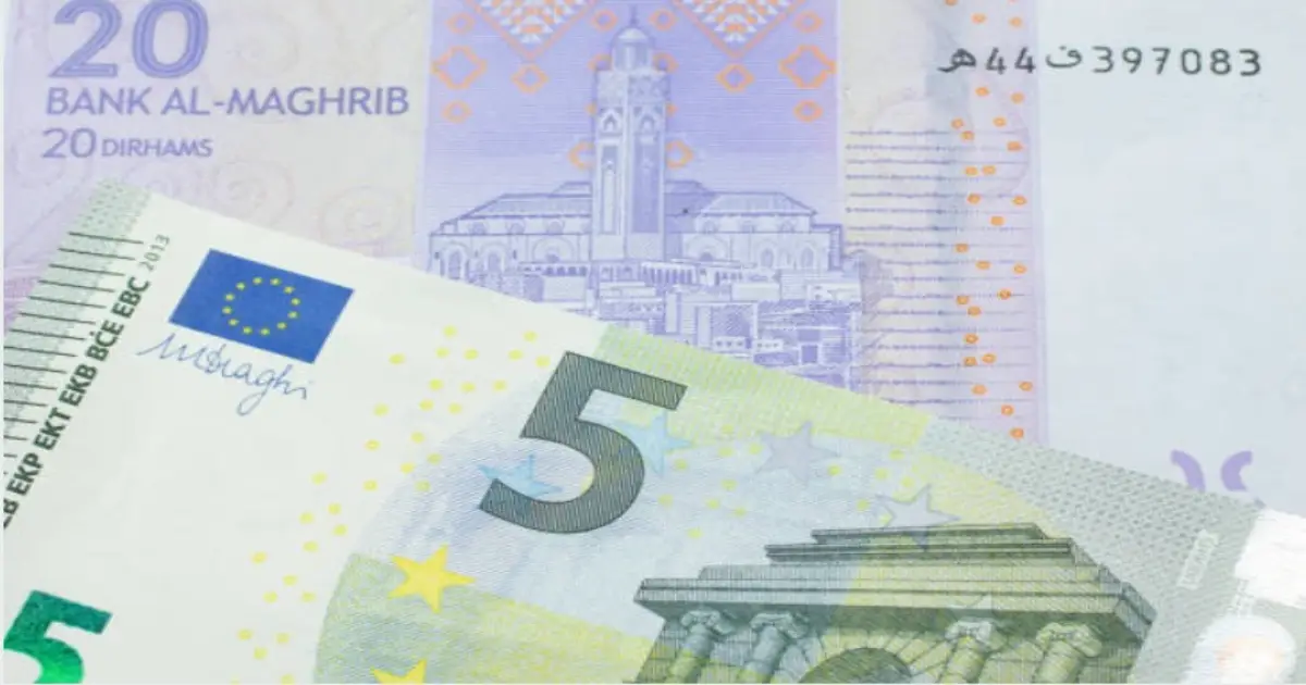سعر الدرهم المغربي مقابل اليورو