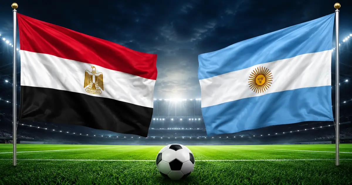 توقع مباراة مصر والأرجنتين اليوم في كأس العالم 2026 1 توقع مباراة مصر والأرجنتين اليوم