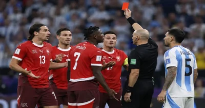 سويسرا تنتقد التحكيم بعد الخروج أمام الأرجنتين