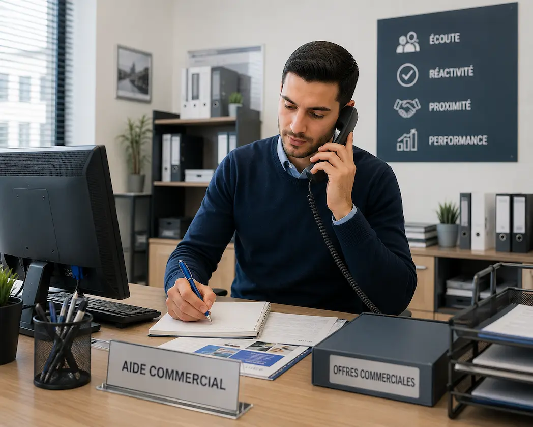 مطلوب مساعد تجاري بمدينة طنجة 1 requis 1 aide commercial marketing cdd ville tanger
