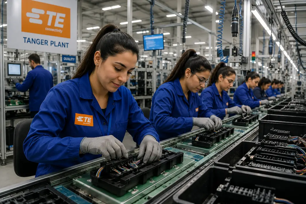 requis 30 operateurs qualification automobile te connectivity ci ville tanger