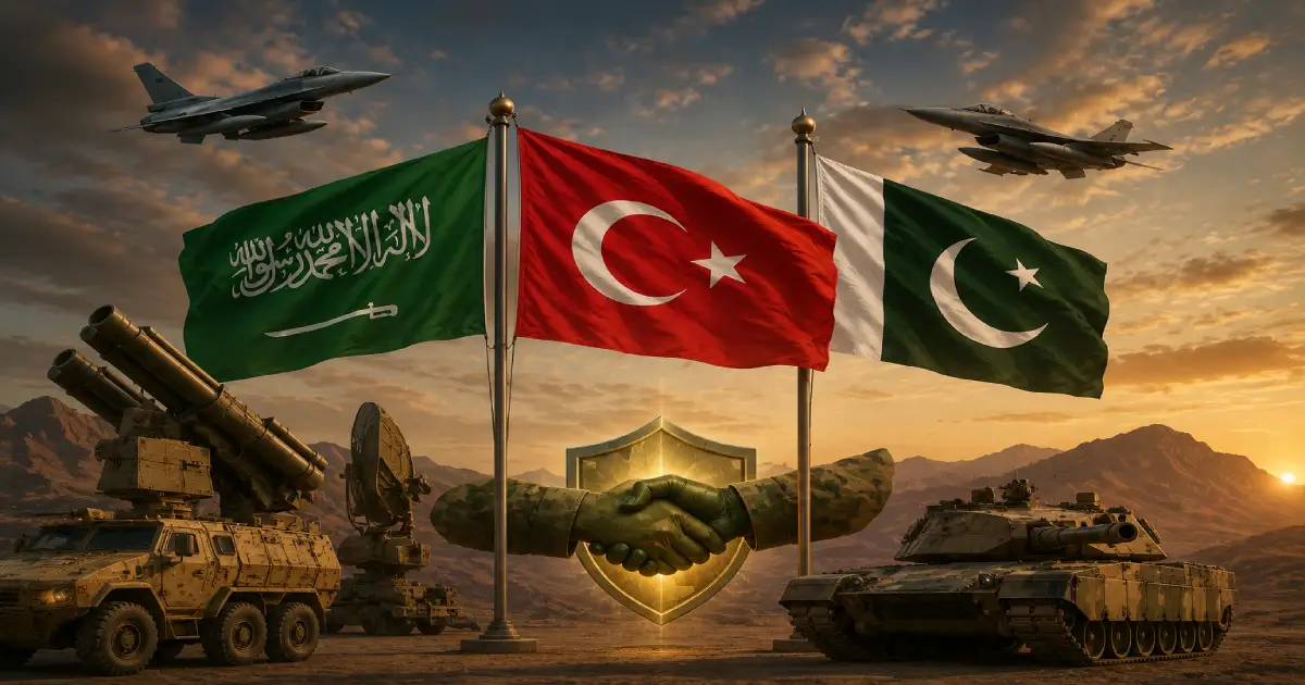 تحالف استراتيجي السعودية وتركيا وباكستان