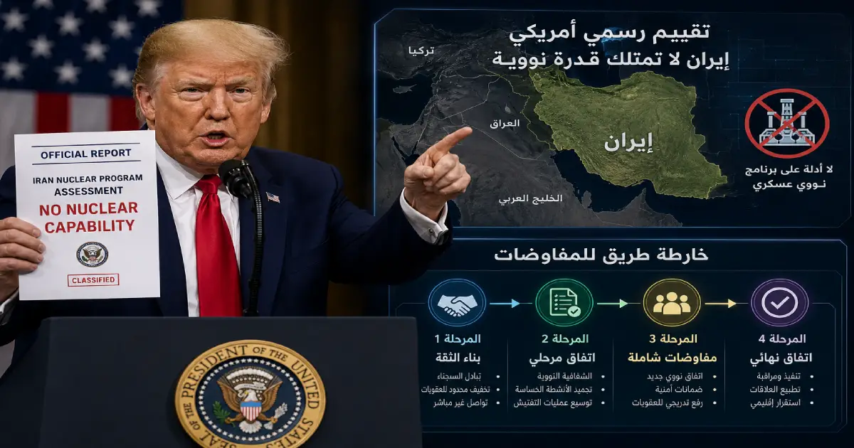 ترامب يعد بإثبات رسمي حول عجز إيران نووياً