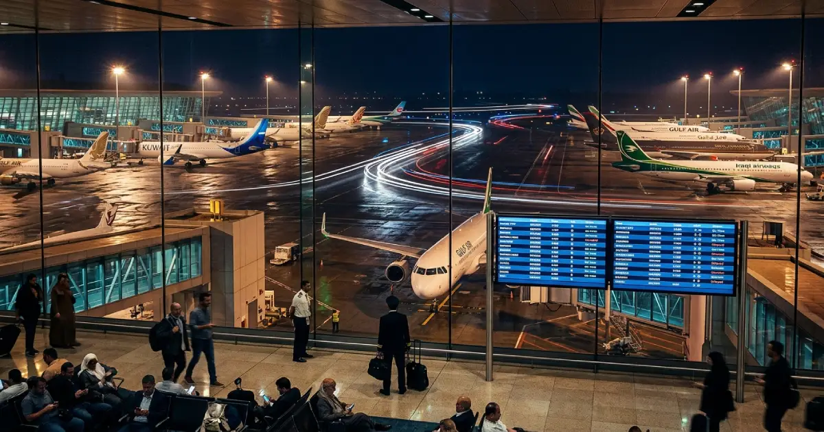 ضربات إيران تعيد الاضطراب إلى طيران الخليج