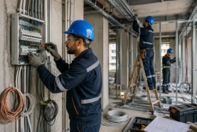 مطلوب 10 كهربائيين في البناء والأشغال العمومية بمدينة المضيق
