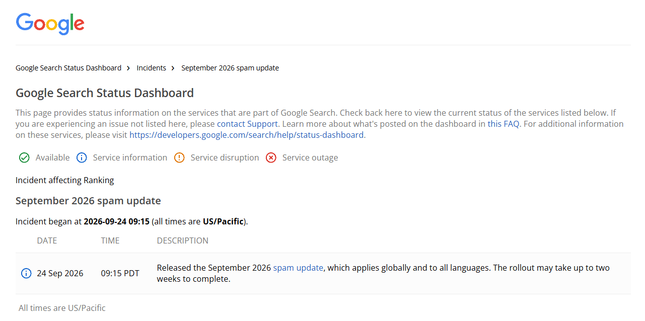 september google spam update 26